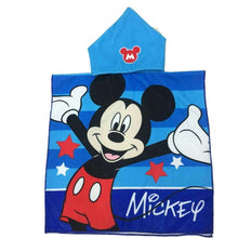 Carregar imagem no visualizador da galeria, Toalha Manto para Praia Piscina com Capuz Meninos 120 x 60cm | Fofurinha Store