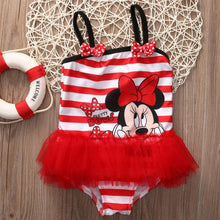 Carregar imagem no visualizador da galeria, Maiô Baby Minnie com Saia Tutu | Fofurinha Store